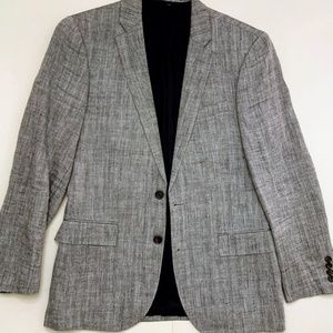 J.Crew Ludlow Blazer in Grey/Black Herringbone 38R